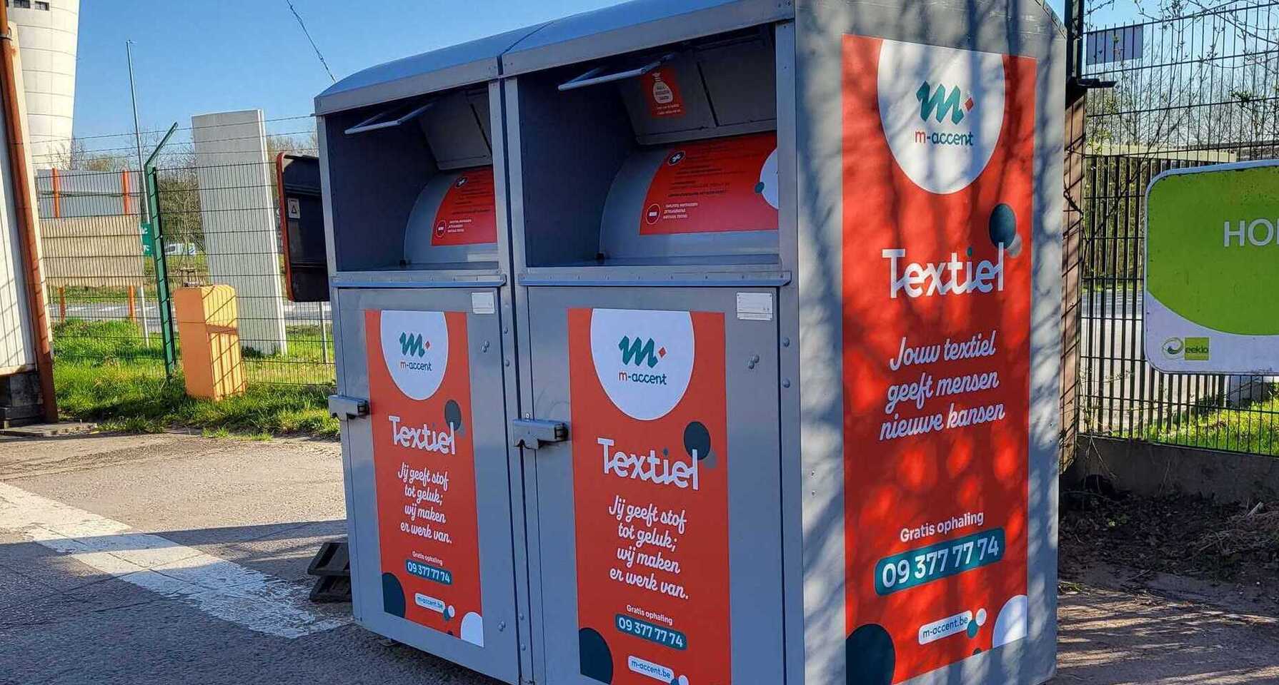Belangrijk bericht over textielcontainers