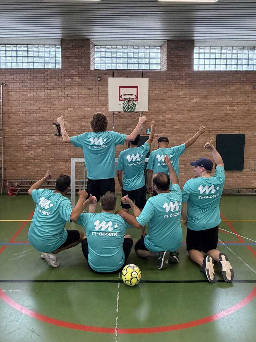M-accent supportert mee voor Sportclub Boezjeern